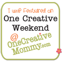 Featured on One Creative Weekend” width=