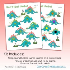 Colors and Shapes Don't Eat Pete