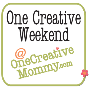 One Creative Weekend Linky Party