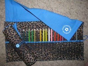 pencil roll 2 Tween Pencil Roll