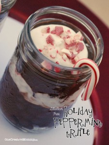 GF Individual Peppermint Chocolate Trifle Cups {Freeze small portions so that you always have a GF treat to take to holiday parties} GF Individual Peppermint Chocolate Trifle Cups {Freeze small portions so that you always have a GF treat to take to holiday parties}