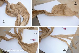 Our Thankful Tree--A new family tradition {Not an artist? You can do this! The simple tree is made from free packing material!} #Thanksgiving#traditions#thankful#tree#tutorial Our Thankful Tree--A new family tradition {Not an artist? You can do this! The simple tree is made from free packing material!}