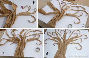 Our Thankful Tree--A new family tradition {Not an artist? You can do this! The simple tree is made from free packing material!} #Thanksgiving#traditions#thankful#tree#tutorial Our Thankful Tree--A new family tradition {Not an artist? You can do this! The simple tree is made from free packing material!}