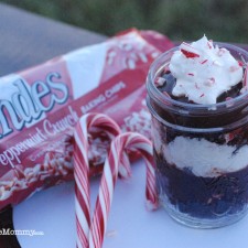 GF Individual Peppermint Chocolate Trifle Cups {Freeze small portions so that you always have a GF treat to take to holiday parties}