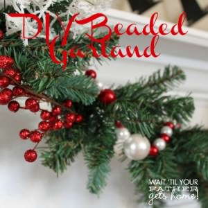 DIY Beaded Garland