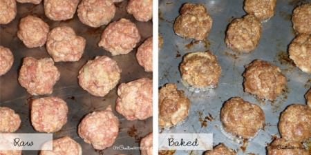 Chili Meatball Supper -- Basic Meatball Recipe with Gluten Free Option {Make sure to hide them until dinner time, or they'll be all gone!} #meatball#chili#gluten#free
