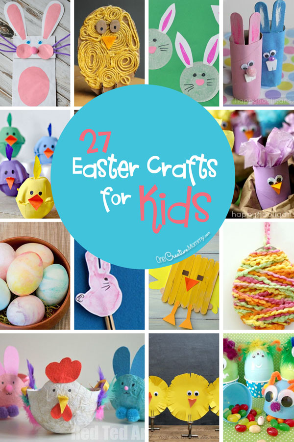 27 Easter Crafts For Kids Onecreativemommy