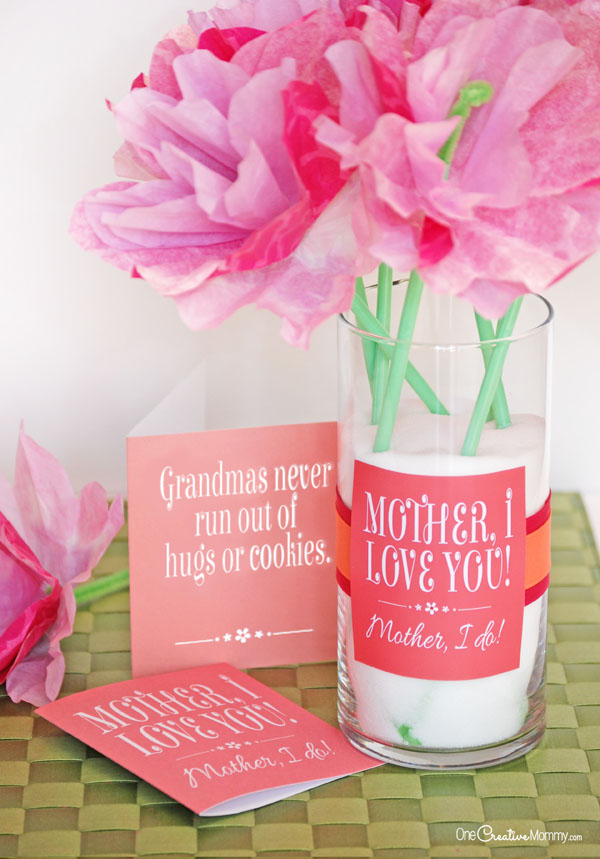 Cute Mother's Day Gift Idea and Printables