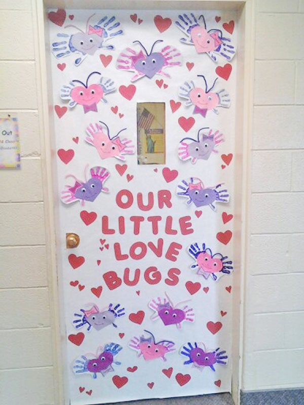 Valentines Door Decorations Classroom