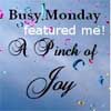 Featured at apinchofjoy.com