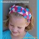 Easy Flowered Headband Tutorial