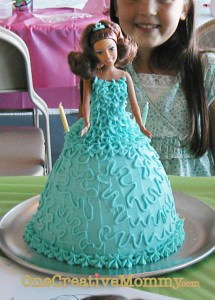 Frosted Princess Cake Tutorial