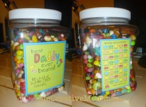 Jelly Bean Gift for Father's Day