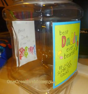 Jelly Bean Gift for Father's Day