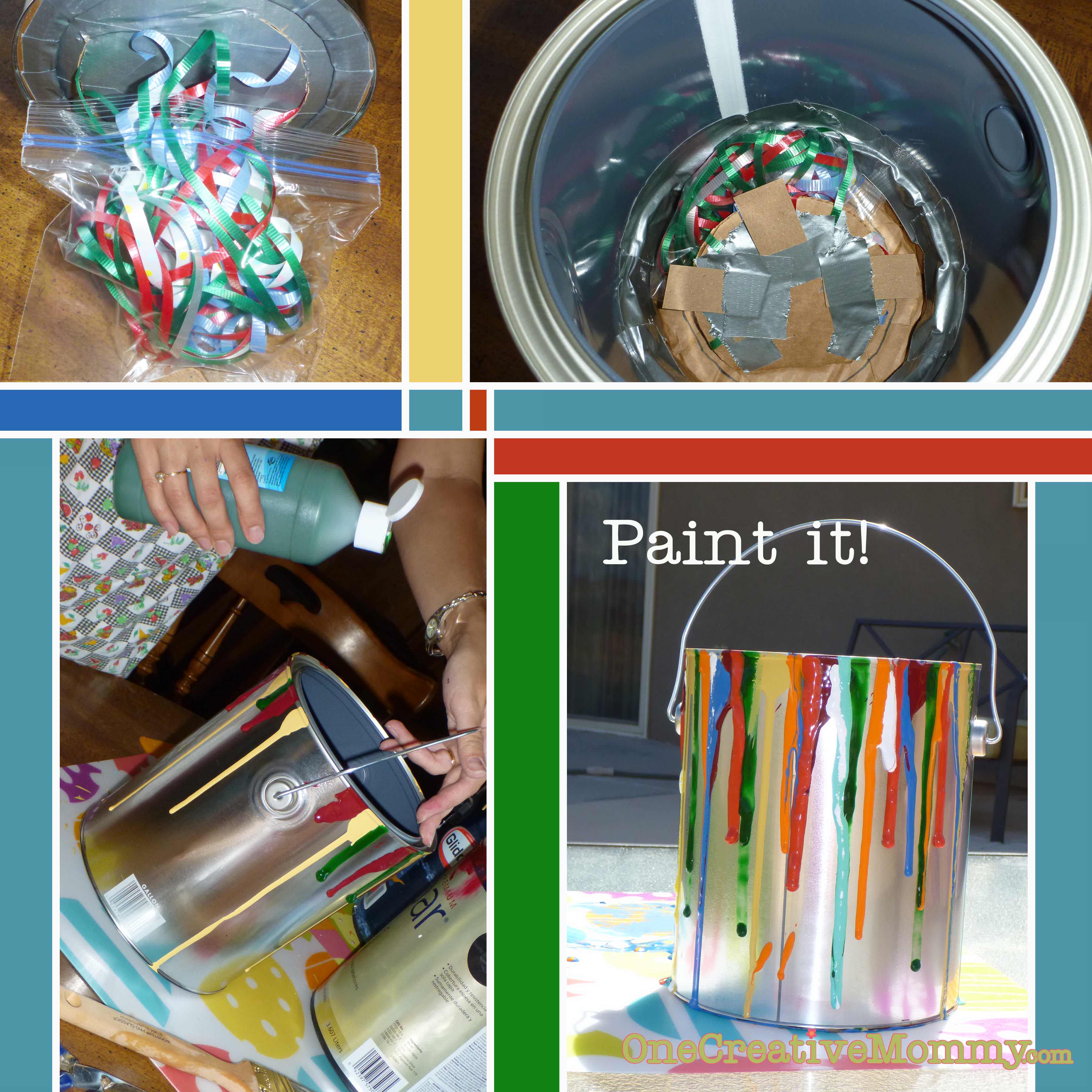 Pull-String} Paint Can Piñata Tutorial 