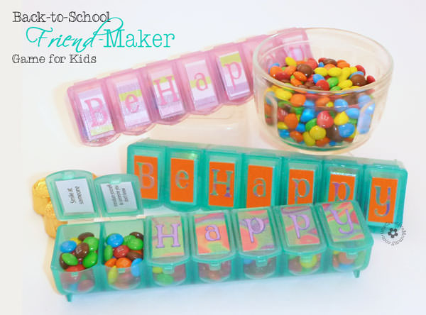 Back to School Friend-Maker Game--7 challenges to help kids make friends at school {OneCreativeMommy.com} #backtoschool