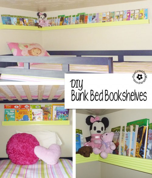 DIY Pocket/Front-Facing Book Shelves for Kids 