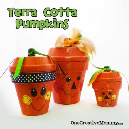 Terra Cotta Pumpkins New Look