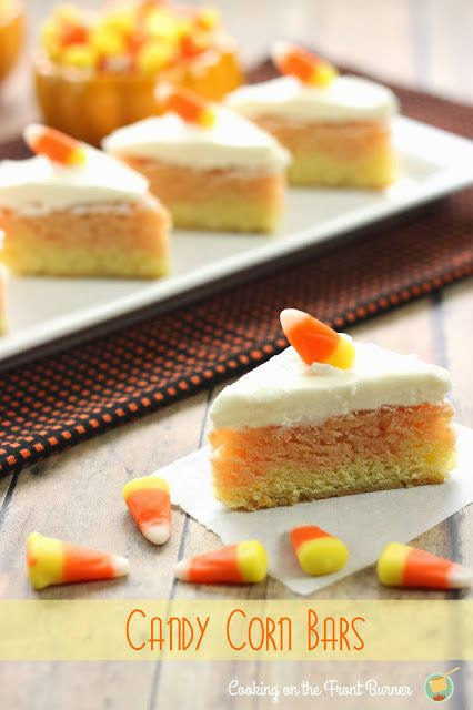 Candy Corn Bars from Cooking on the Front Burner
