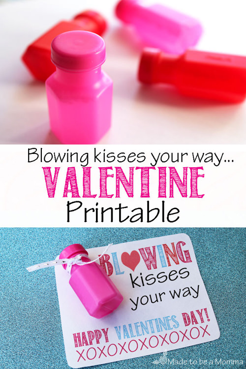 Bubbles Valentine Printables form Made to Be a Momma {Valentine Roundup on OneCreativeMommy.com}