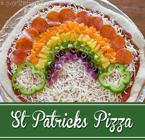 St. Patrick's Day Pizza from Over the Big Moon