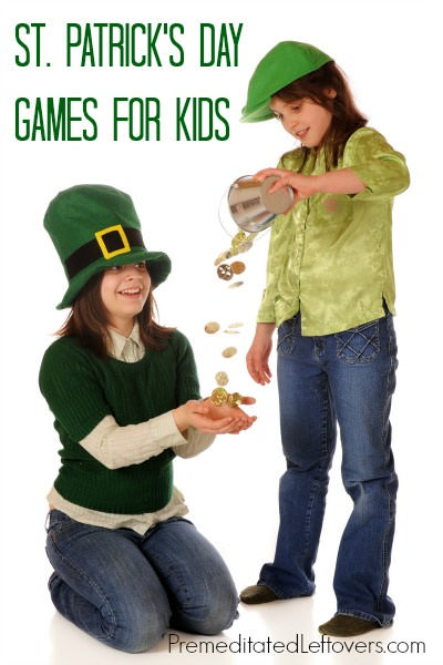 St. Patrick's Day Games for Kids from Premeditated Leftovers