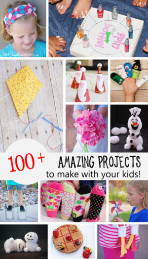 Crafts for Kids {make them together!} - onecreativemommy.com