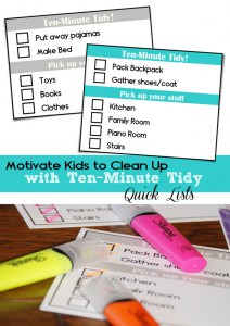How to Get Kids to Clean Up! - onecreativemommy.com
