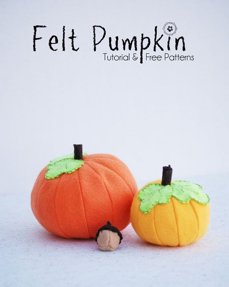 Thanksgiving Decorations Halloween Fall Sewing Projects Autumn PDF Pattern for Pumpkin Spice Latte Plushie – Felt Food Crafts – Fall