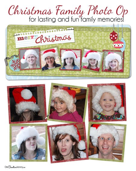 Holiday Family Photo Fun - onecreativemommy.com