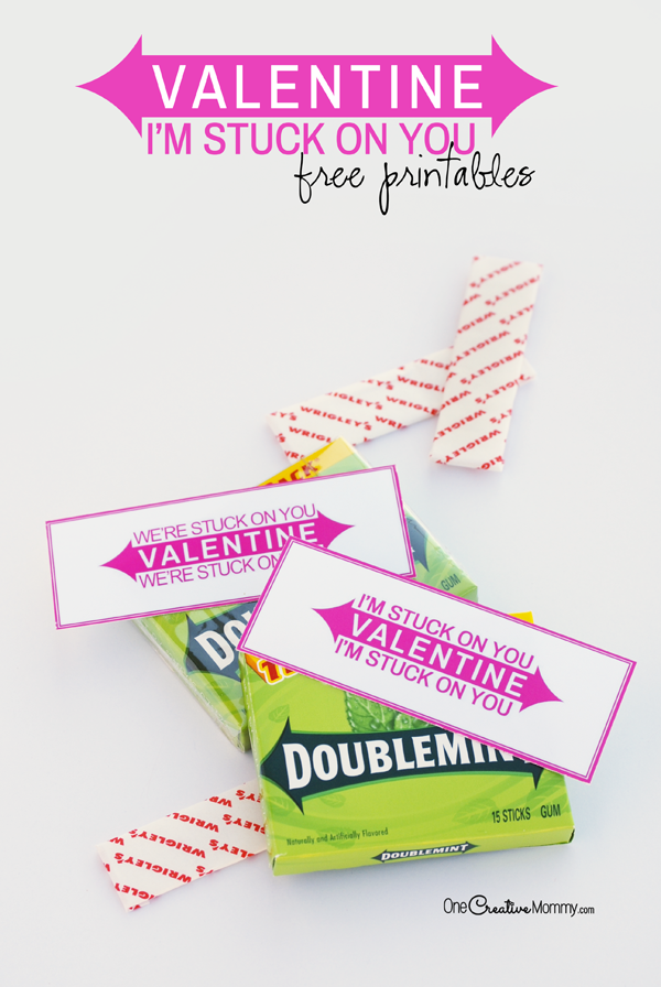  I m Stuck On You Free Printable Valentines Onecreativemommy