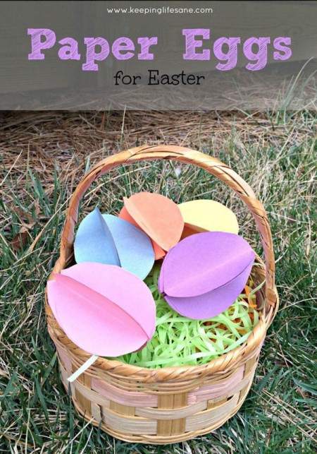 27 Easter Crafts for Kids - onecreativemommy.com