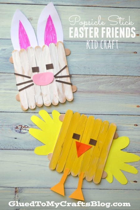 27 Easter Crafts for Kids - onecreativemommy.com