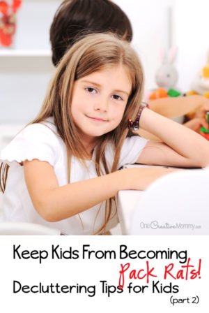 Dejunking Tips for Parents - onecreativemommy.com