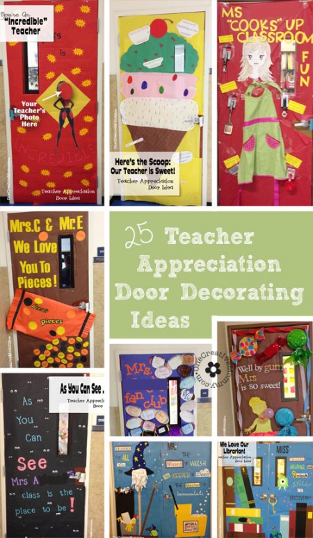 Cool Classroom Door Decorations for Halloween - onecreativemommy.com