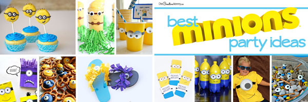 The Best Minions Party Ideas! - onecreativemommy.com