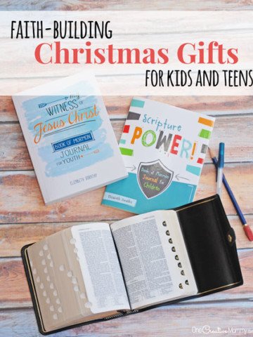 This year, give meaningful Christmas gifts that help kids and teens build faith {OneCreativeMommy.com} Book of Mormon Journal Review