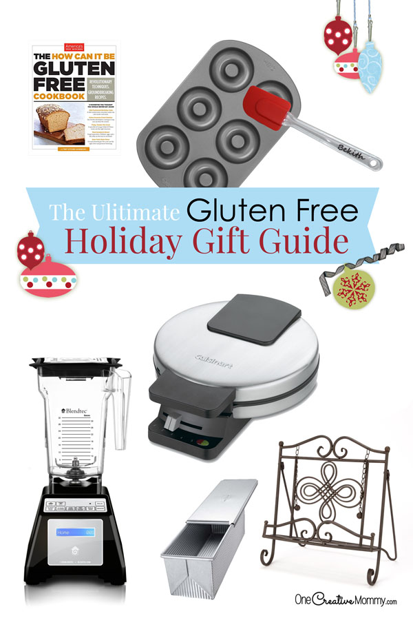 The Ultimate Gluten Free Holiday Gift Guide | 25 Gluten Free Gift Ideas! {OneCreativeMommy.com}