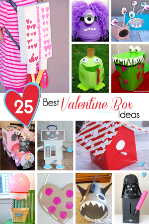 Valentine Box Ideas to Wow the Class! - onecreativemommy.com