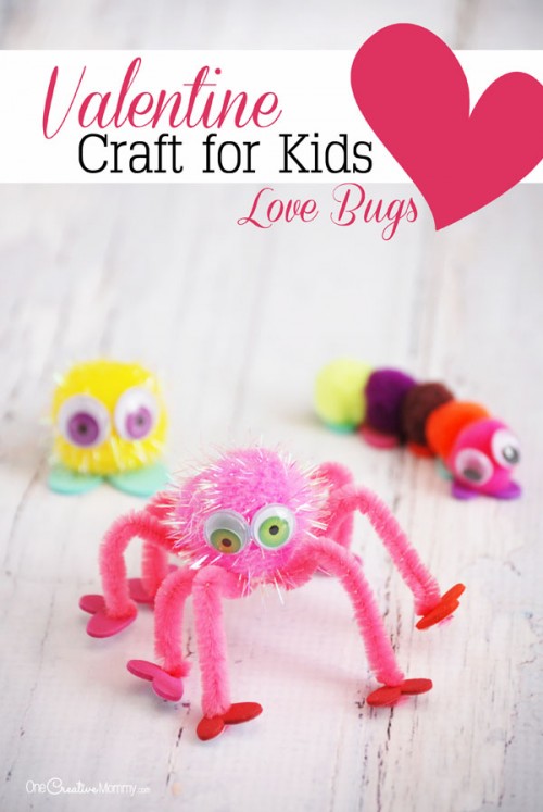 25+ amazing Valentine crafts to try right now! - onecreativemommy.com