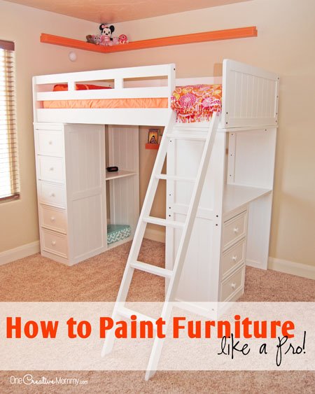 How To Paint Furniture Like a Professional - Paint Yourself A Smile