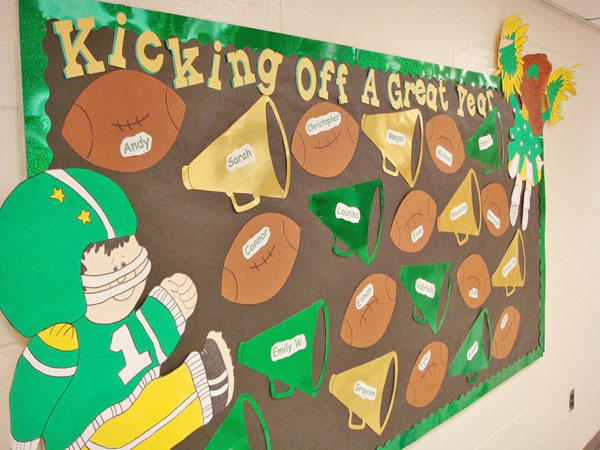 Football Bulletin Board Ideas