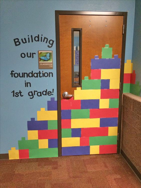 first grade back to school bulletin board