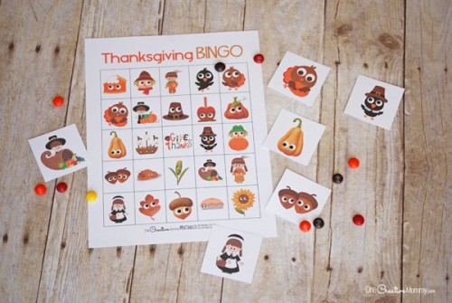 Best Thanksgiving Bingo Game! - onecreativemommy.com