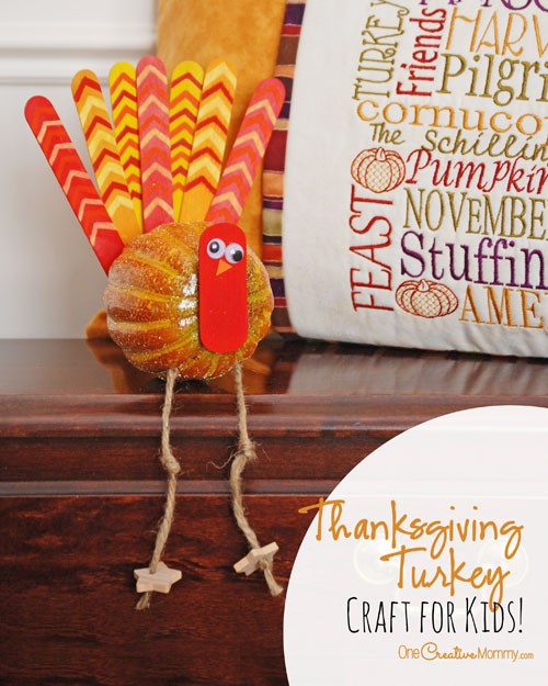 Make these adorable turkeys with your kids this Thanksgiving ...