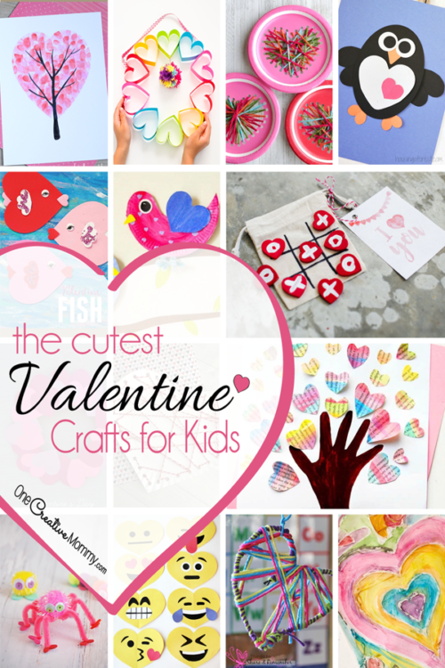 25+ amazing Valentine crafts to try right now! - onecreativemommy.com