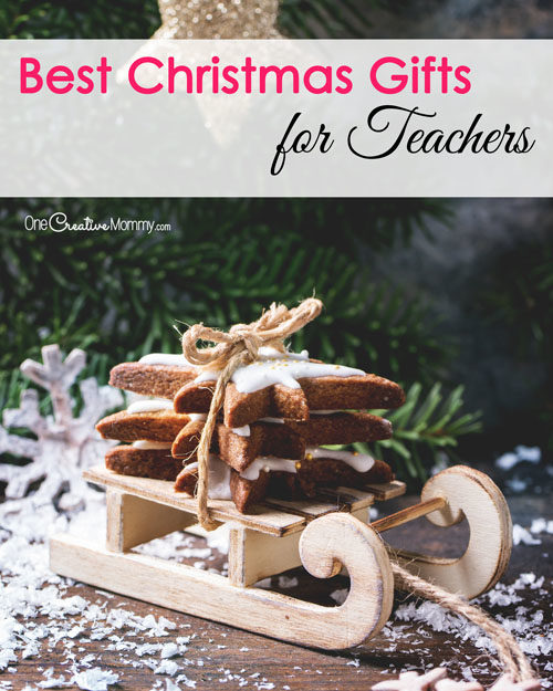 27 DIY Teacher Christmas Gift Ideas - The Girl Creative