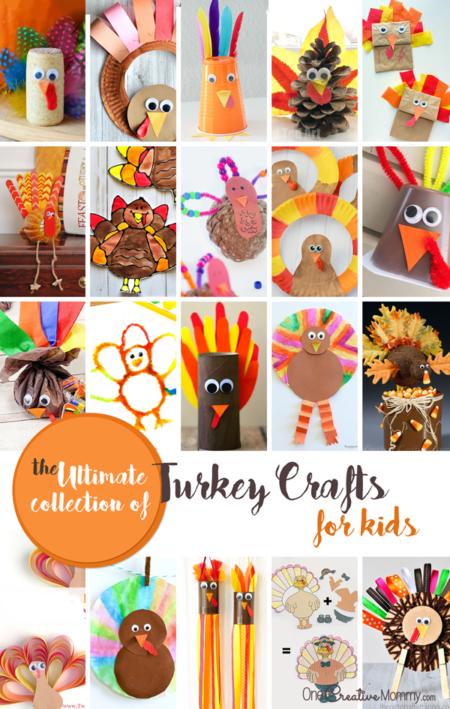 Turkey Crafts: The Ultimate Thanksgiving Collection for Kids