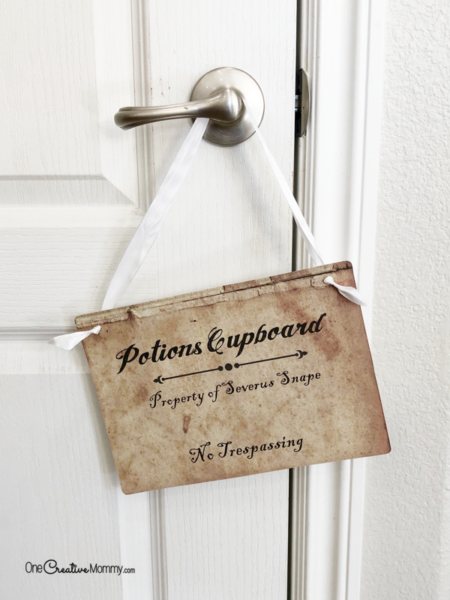 Harry Potter Potions Class: Luck Potion - onecreativemommy.com