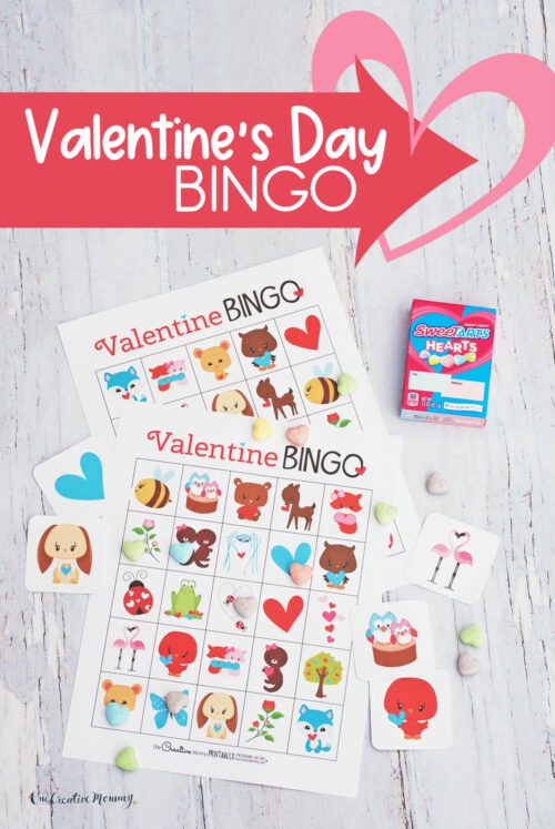 The absolute cutest Valentine's Day bingo game! Now 2 styles ...